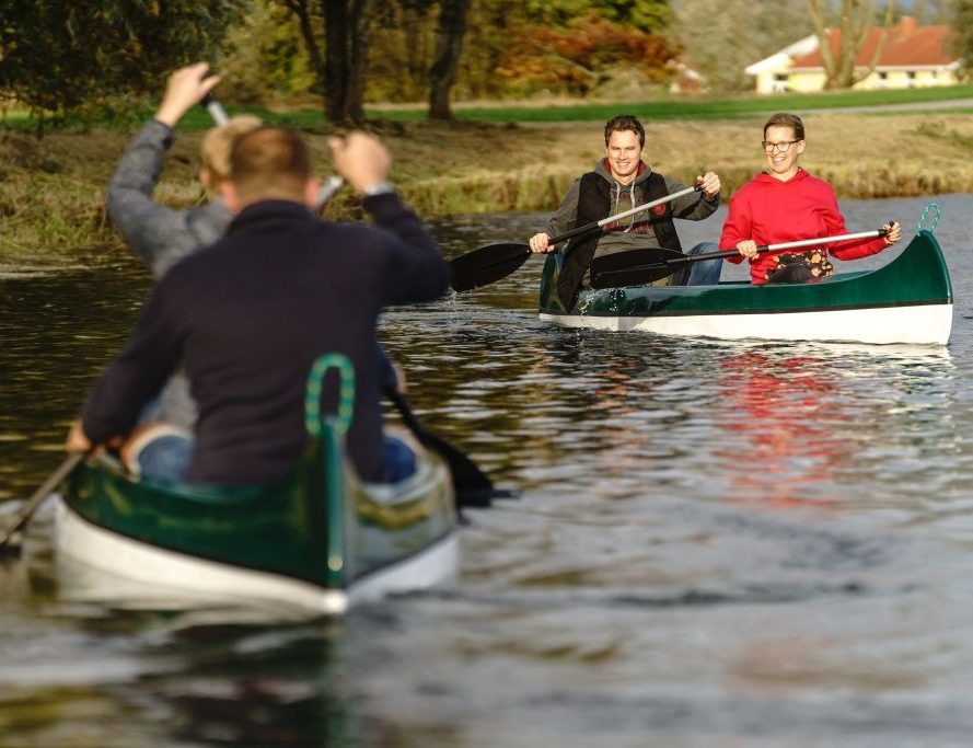 Baumhaushotel Deutschland Kanu fahren