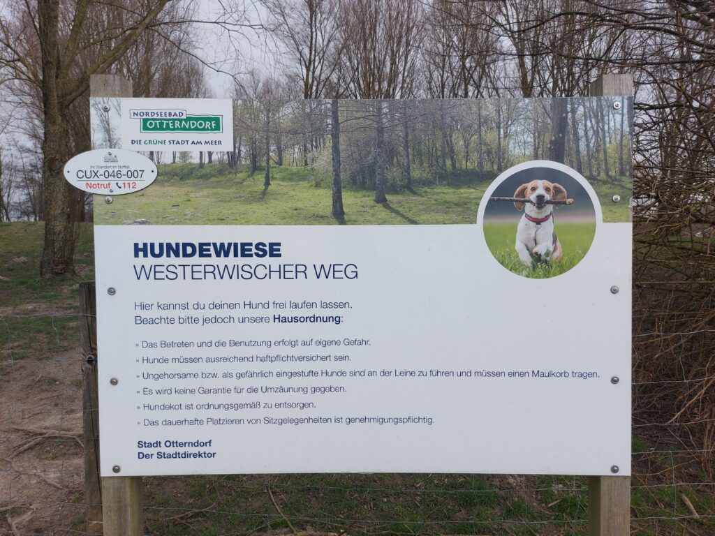 Hundeauslauf Baumhaushotel Otterndorf
